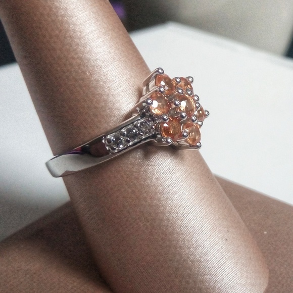 Genuine Songea Yellow Sapphire Ring - Picture 3 of 6